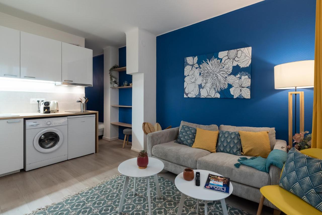 Studio Blue Confort , Proche Gare Part Dieu Lejlighed Villeurbanne Eksteriør billede